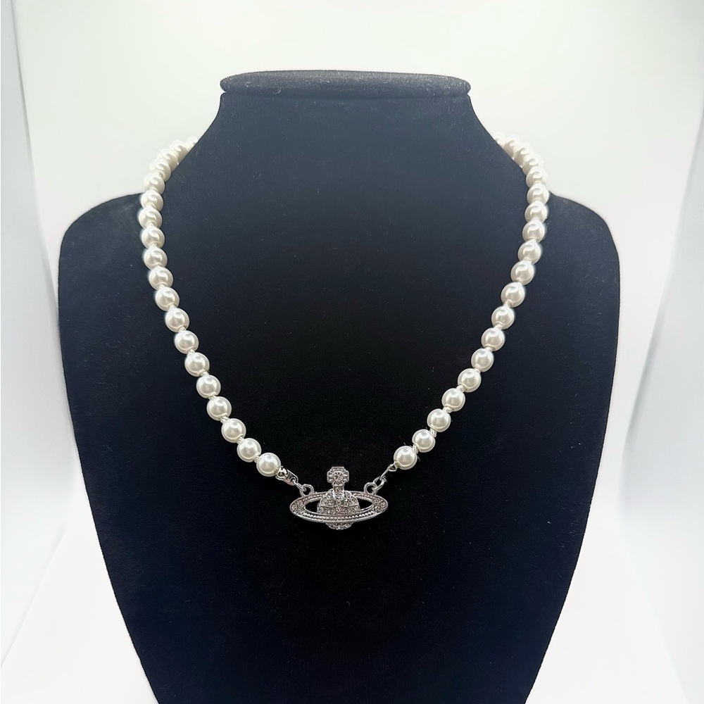 Vivienne Westwood Pearl Orb Necklace